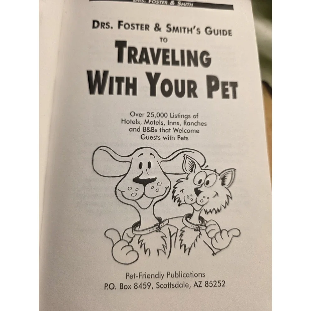 Drs. Foster and Smith's Guide to Traveling with‎ Your Pet 1999, Paperback 2nd ed